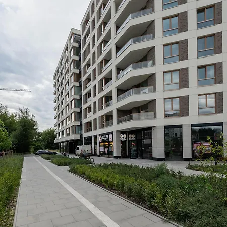 Superapart Domaniewska 2 - Near Westfield Mokotow Apartman *